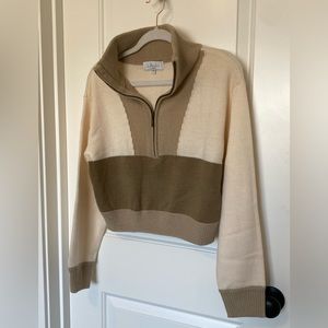 REVOLVE L’academie Half Zip Sweater